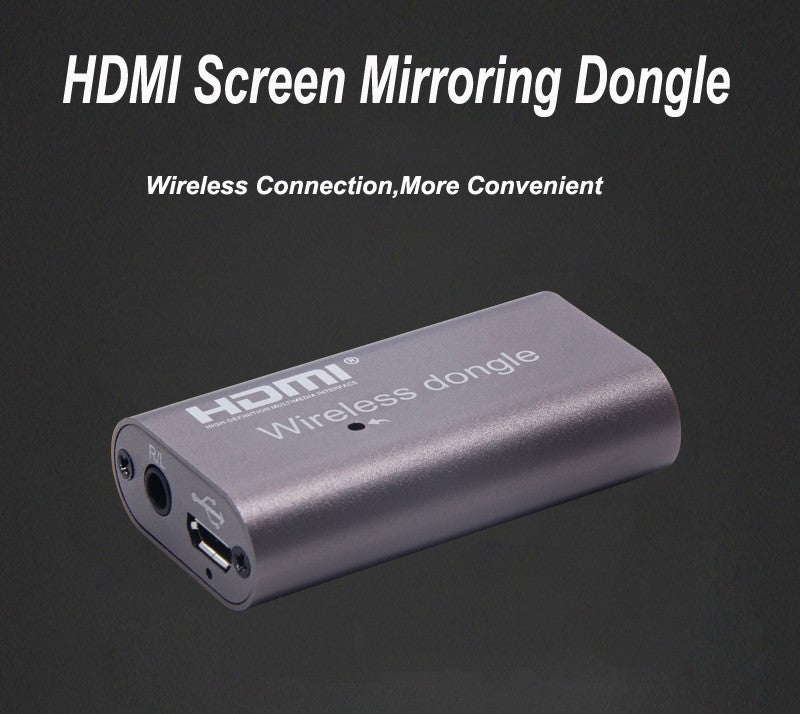 Wireless WiFi Display Adapter HDMI-compatible TV Stick Receiver Miracast Airplay Screen Mirroring for IOS Andriod Phone PC To TV