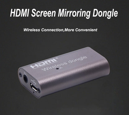 Wireless WiFi Display Adapter HDMI-compatible TV Stick Receiver Miracast Airplay Screen Mirroring for IOS Andriod Phone PC To TV