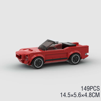 MOC Carro Esportivo de Corrida Veículo Cidade Speed Racer Modelo Técnico Blocos de Construção Tijolos Supercarro F1 Brinquedos Infantis Presentes para Meninos NSX