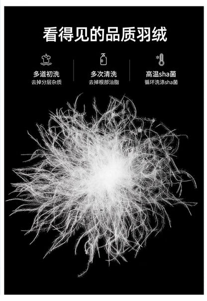 Maxbarley New 90 Goose Down Jacket Men Women Winter Thick Warm Long Knee Over Down Jacket High-quality Lightweight Puffer Coats