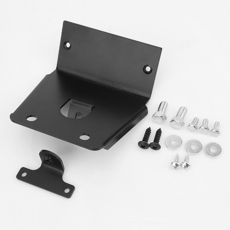 Spoiler Preto Inferior Dianteiro para Motocicleta, Protetor de Lama, Defletor de Ar, Carenagem Inferior para Harley XL Sportster 883 1200