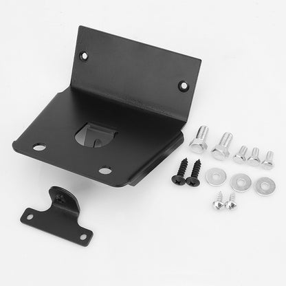 Spoiler Preto Inferior Dianteiro para Motocicleta, Protetor de Lama, Defletor de Ar, Carenagem Inferior para Harley XL Sportster 883 1200