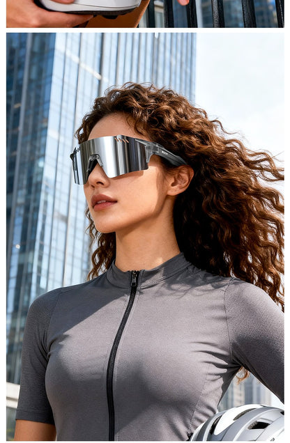 SCVCN Outdoor Photochromic Sunglasses Sports Bike Cycling Glasses Man MTB Climbing Glasses Eyewear Women Driving Bicycle Goggles