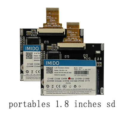 Kit de atualização para Ipod Classic SSD 128gb Peças incluídas 5ª 6ª 7ª geração Tampa traseira/Kit de ferramentas de instalação Ótimo para Ipod Video/Classic