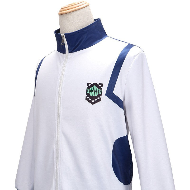Anime Reo Nagi Bachira Isagi Chigir Cosplay Costume Full-Zip Pocket Sportswear Tracksuit Hoodie Reo Nagi Bachira Isagi Chigiri