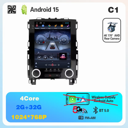 Rádio Android 15 Para Renault Koleos Megane 4 Samsung SM6 Talisman 2017 - 2019 Carro Multimídia carplay sem fio auto 5G WiFi GPS