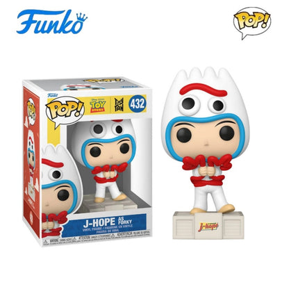 Bangtan Boys Série Boneco de Ação Funko Pop Toy Story Co-Branded Jung Kook Edição Limitada Figuras Colecionáveis para Fãs Presentes Originais