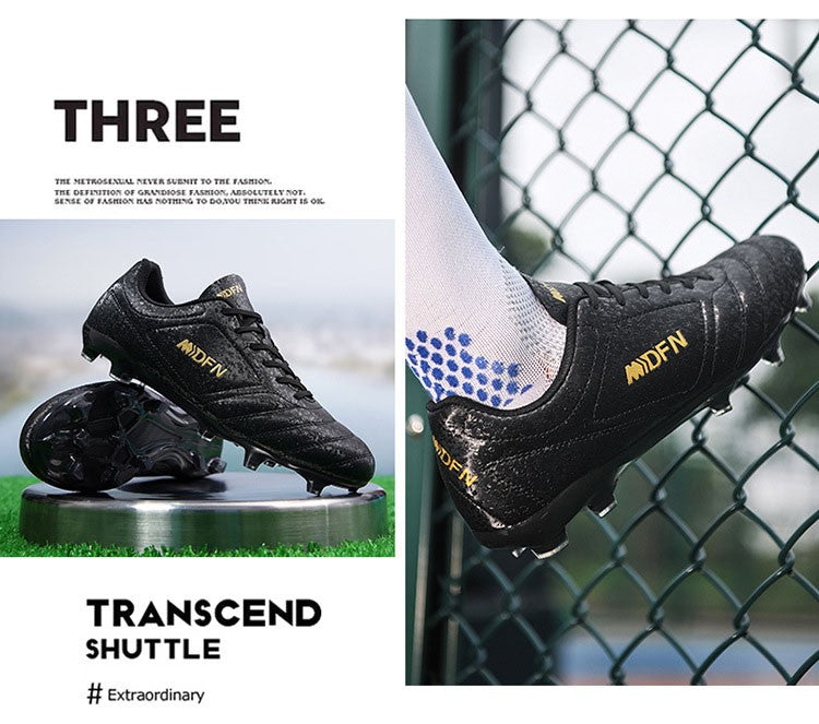 New Men Football Boots Men Soccer Shoes Adults Society Football Cleats Ultralight Training Soccer Sneakers Outdoor Lagre Size 47