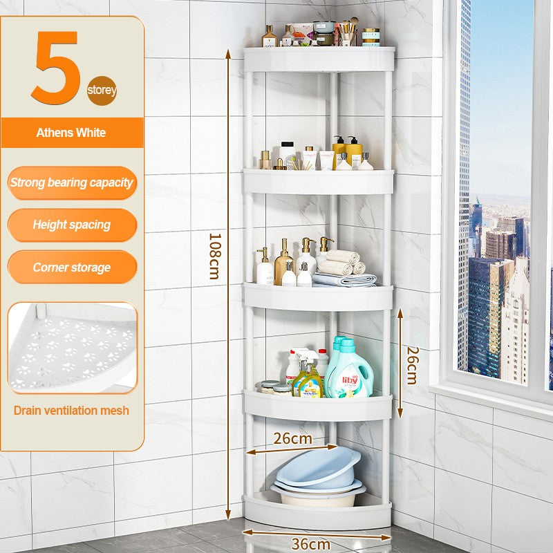 Carrinho de Armazenamento para Banheiro com Rodas, Rack de Armazenamento para Cozinha, Sala de Estar, Alta Capacidade de Carga, Acessórios para Casa
