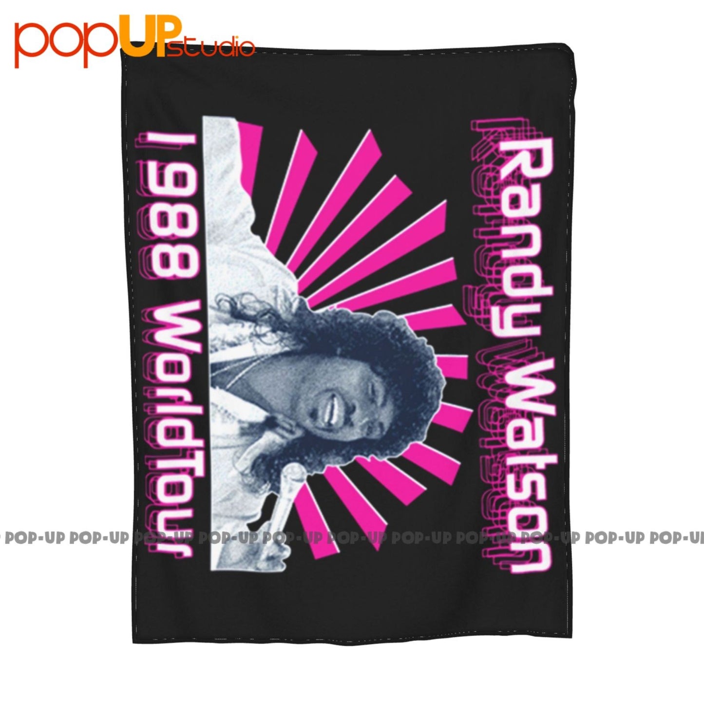Manta Acolchoada Ultra Macia Randy Watson Sexual Chocolate Soul Globasic Cobertor de Inverno para Sofá Capas de Cama