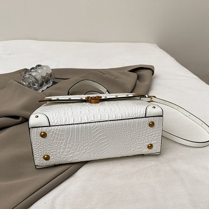 Luxury Purple Handbag Classic Women Bag 2025 New Designer Shoulder Bag High Quality Solid Pu Leather Crossbody Small Square Bag