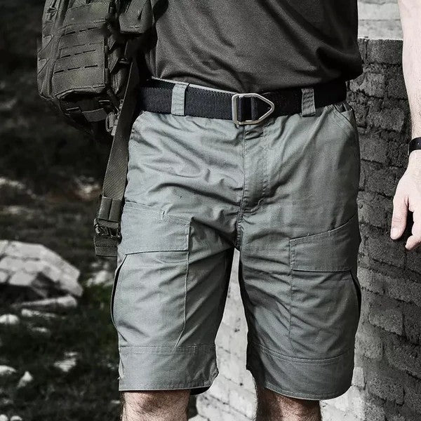 Outdoor Cargo Military Men Tactical Shorts for Summer Waterproof Urban Shorts Trekking Camp Pants Multi Pocket Plus Size Hiking