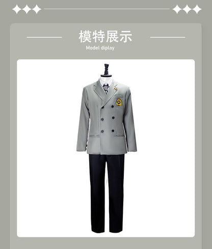 Persona 5 Goro Akechi Crow Cosplay Costume Anime Game Roleplay Halloween Uniform Men Women Convention Full Set