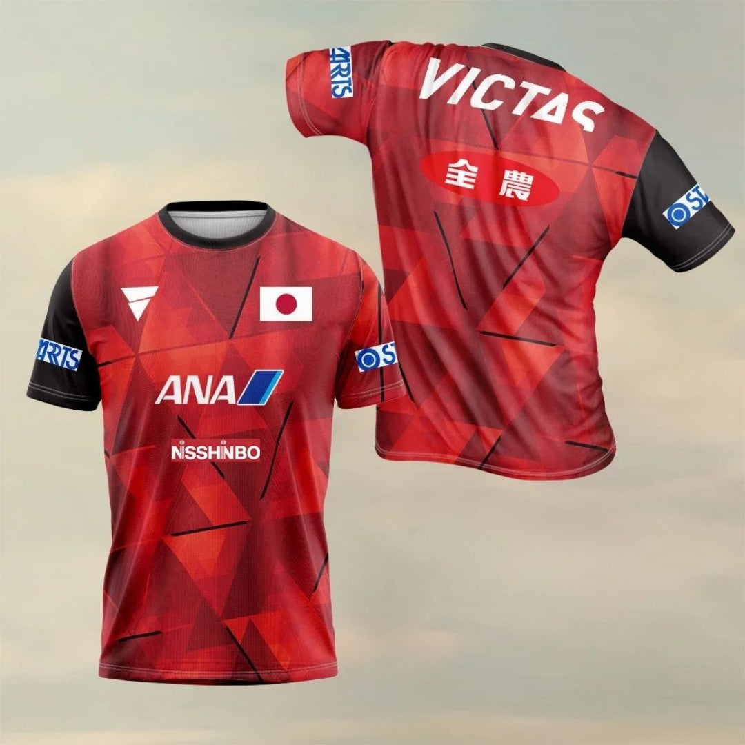 2025 summer new men's fast drying tennis short sleeve ultra thin fitness sports breathable T-shirt sweat absorbent table tennis