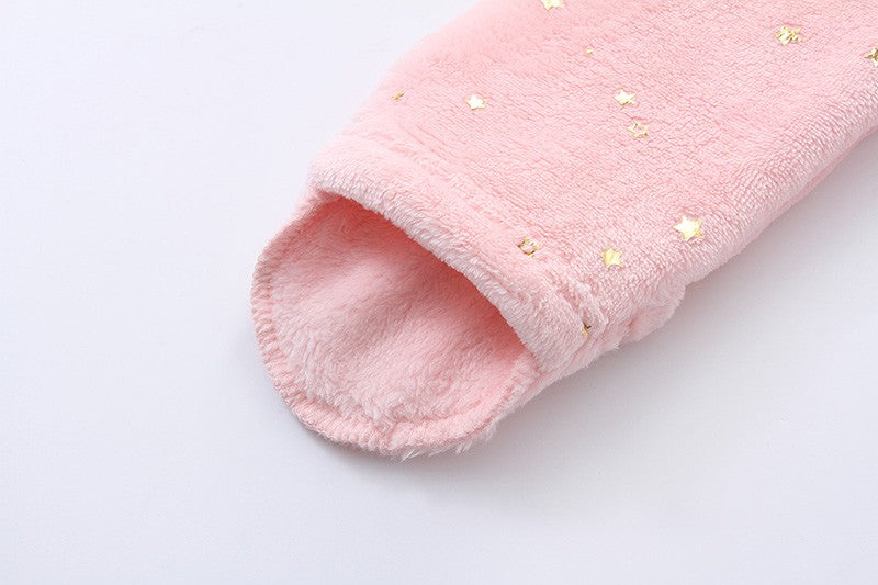 Newborn Baby Clothes Flannel Autumn Winter Baby Boys Girls Rompers Cartoon Newborn Bodysuit Soft Warm Jumpsuit for Babies 0-12M