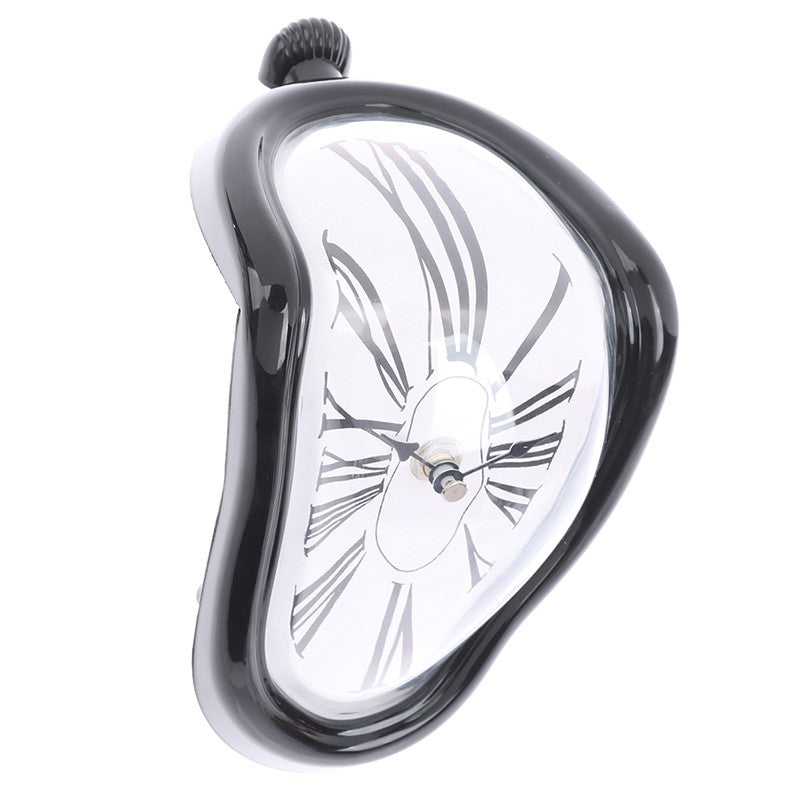 Distorted Wall Clocks Surrealist Salvador Dali Style Wall Watch Decoration