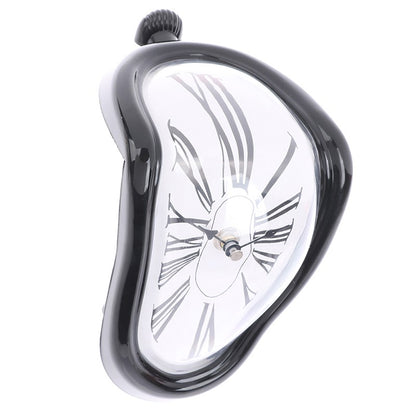 Distorted Wall Clocks Surrealist Salvador Dali Style Wall Watch Decoration