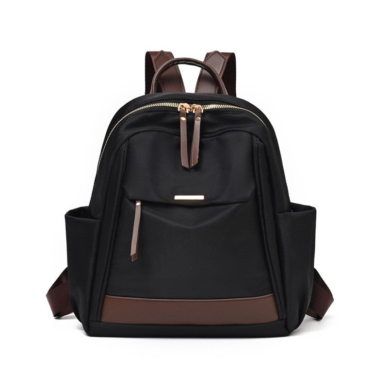 Mochila feminina nova, grande capacidade, leve, mochila de viagem casual, nylon, mochila escolar para estudantes e para o dia a dia