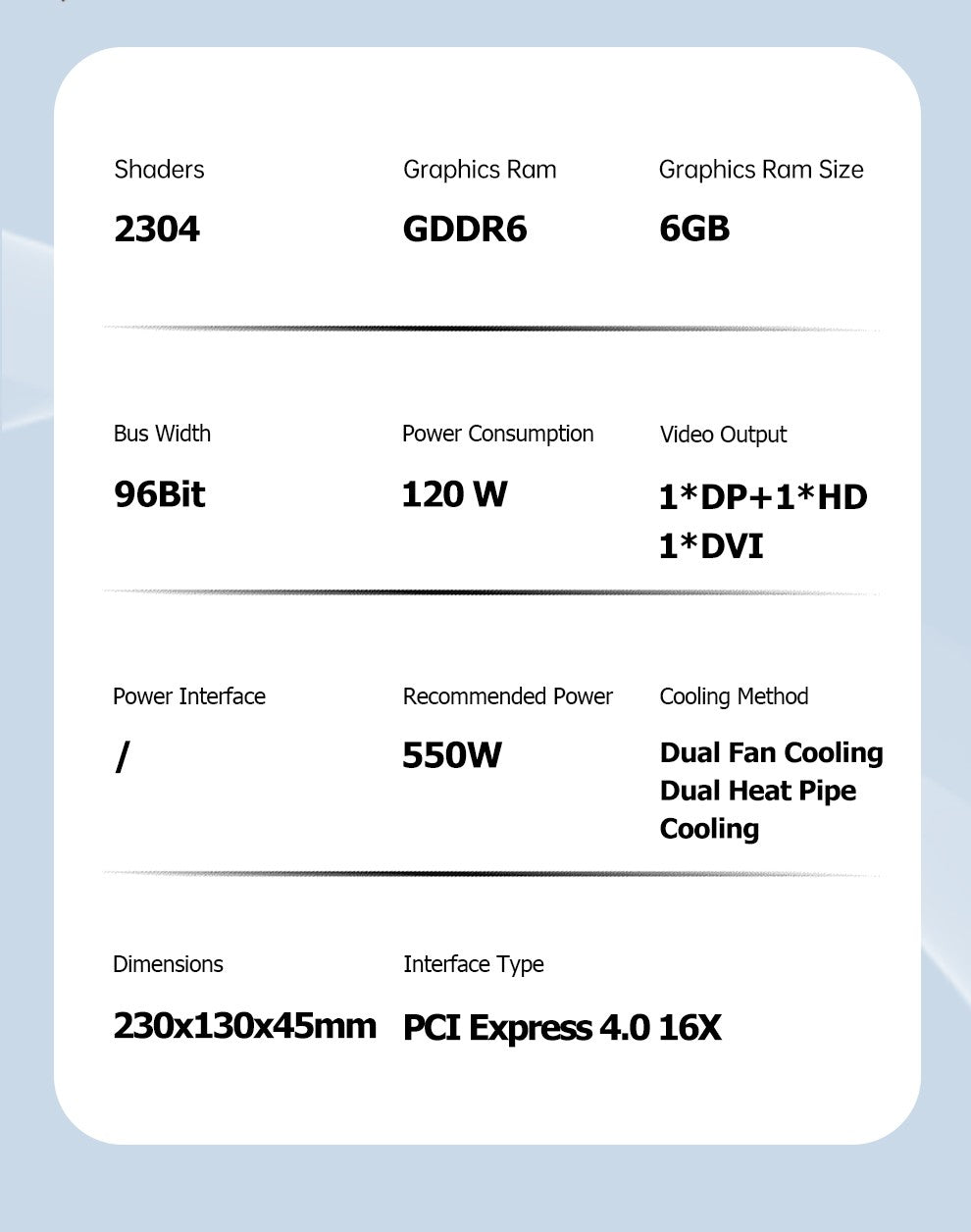 SOYO Graphics Cards RTX 3050 6G GDDR6 GPU NVIDIA PC Computer components PCI Express X16 4.0 Gaming Video Card RTX3050 New