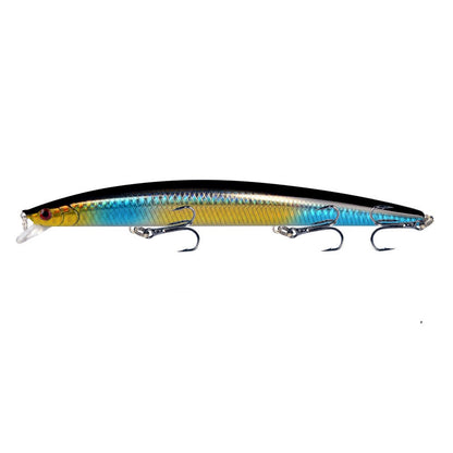 1pcs 18cm 24g Minnow Fishing Lure Laser Hard Artificial Bait Plastic Big Fake Fish Lures Sea Fishing Bait Crankbait Wobblers