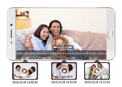 UltraHD 4K 8MP Outdoor Security IP Turret PoE Camera Onvif 3840x2160 100ft Double light Human Detection Color Full Night Vision