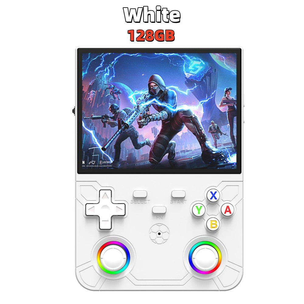 New R36 Ultra X Handheld Game Player WIFI 4.5 Inch IPS Screen Games Open Source Retro Video 64G/128G Memory
