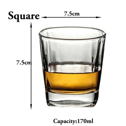 Copos de uísque, Copos de uísque escocês, Copos de uísque estilo "Old Fashioned"/ Presente perfeito para amantes de uísque escocês/ Vidraria elegante para bourbon/rum