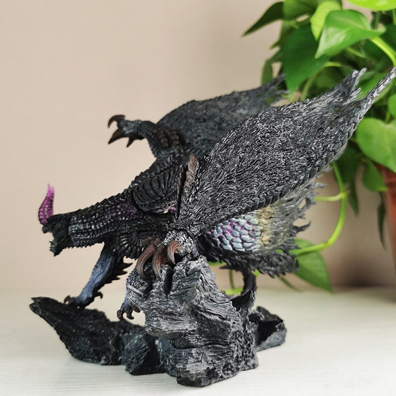 2024 Monster Hunter Anime Figura Gore Magala Figuras Gulong Juvenil Estatueta Modelo Estátua Boneca Coleção Decoração Brinquedos de Presente