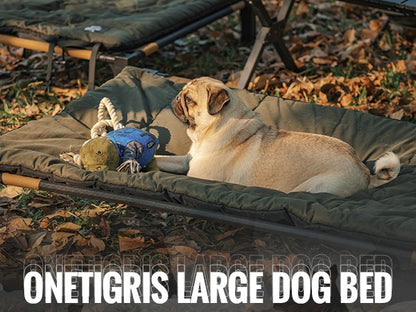 OneTigris Tapetes Portáteis para Cães, Colchão Lavável Antiderrapante para Camas de Cachorro, Cama Impermeável para Animais de Estimação para Ambientes Externos