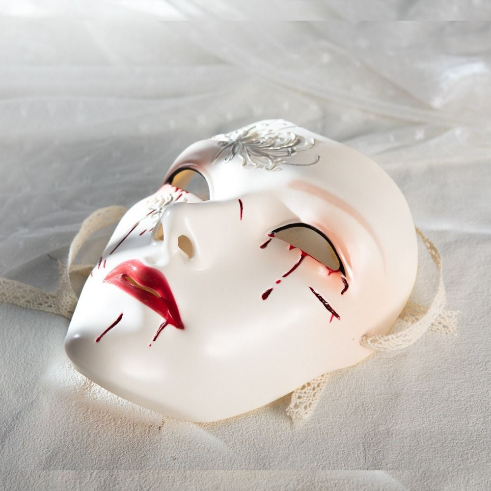 Novelty Masquerade Mask Male Beautiful Party Supplies Ancient Style Face Mask Hanfu Costume Accessories Anime Cosplay Props Show
