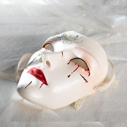 Novelty Masquerade Mask Male Beautiful Party Supplies Ancient Style Face Mask Hanfu Costume Accessories Anime Cosplay Props Show