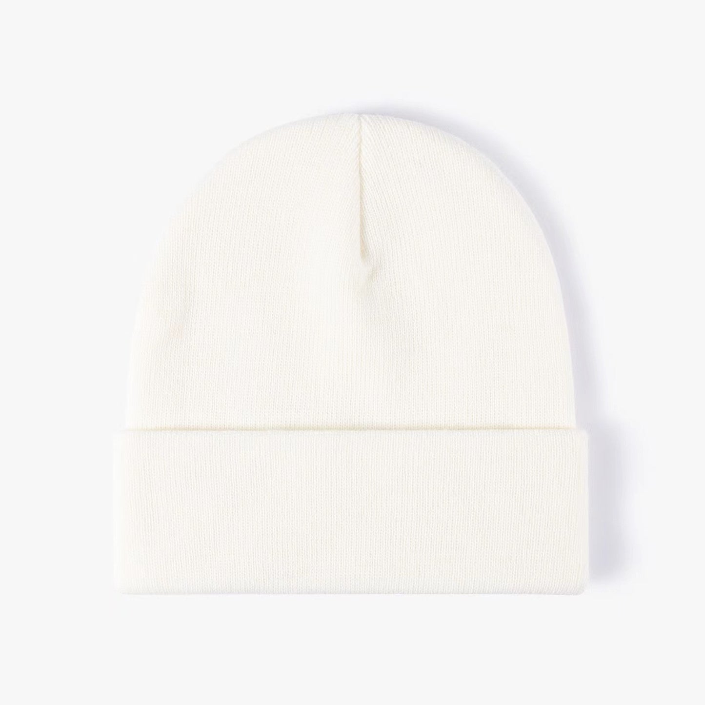 Customized Printed Logo Winter Knitted Keep Warm Cold Cap Unisex Solid Color Hip Hop Crochet Skull Beanie Hats