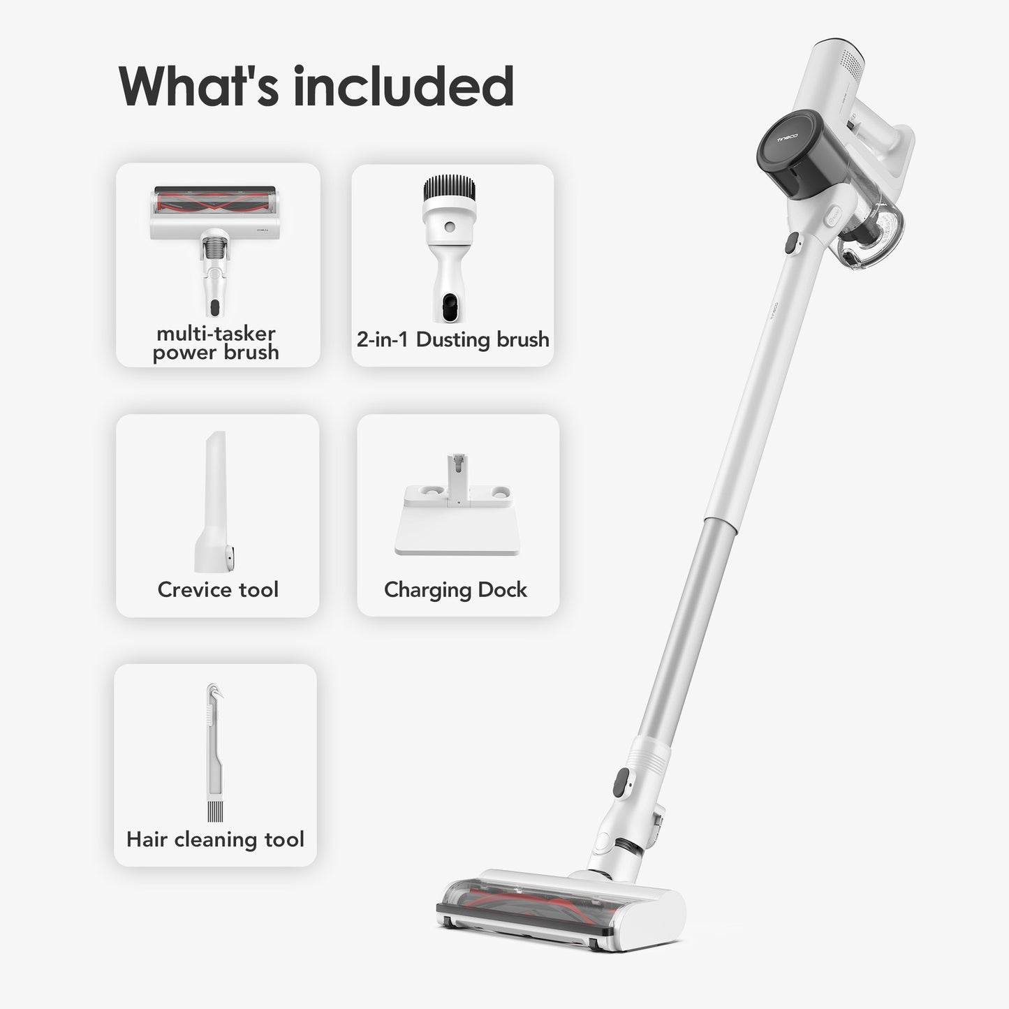 Aspirador de Pó Sem Fio Tineco Pure One Air para Casa, Vassoura, Super Leve, Silencioso, Potente, Máquina de Limpeza