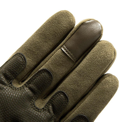 Luva de moto masculina com tela sensível ao toque, para motociclismo e motocross, proteção de dedo inteiro, Luvas Moto Preto