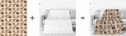 Carlos Cruz-Diez Blanket Soft Warm Flannel Throw Blanket Bedspread for Bed Living room Picnic Travel Home Couch