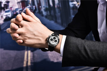 40mm New V2 PAGANI DESIGN Men's Quartz Watches Sapphire Retro Chronograph Stainless Steel Waterproof Watch Men Relogio Masculino