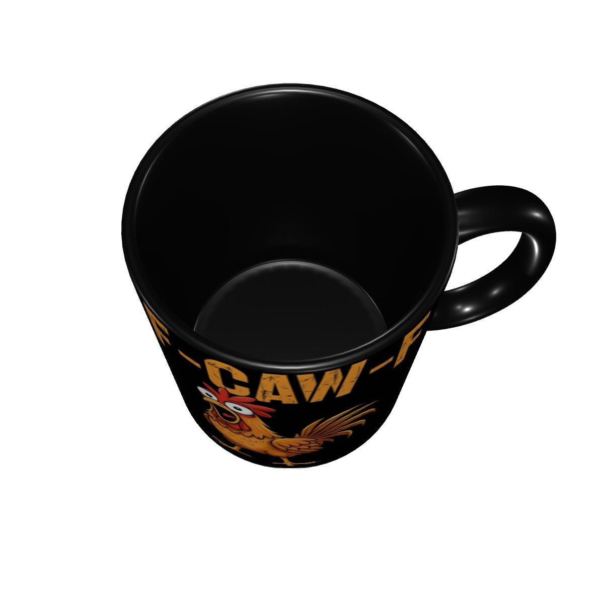 Funny F-Caw-F Chicken FCAWF Mug Fun Tea Cup Gift For Women Men