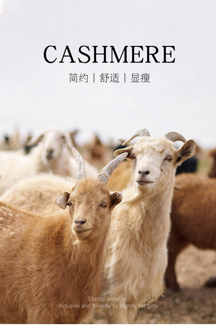 New women's sweater 100% pure cashmere high neck knitted pullover Korean version slim fit hot selling fashionable sweater