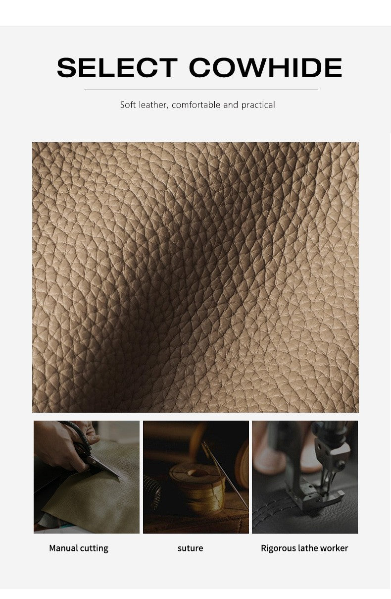 Genuine leather women's bag original first layer cowhide women's hand shoulder simple tote bag occupation