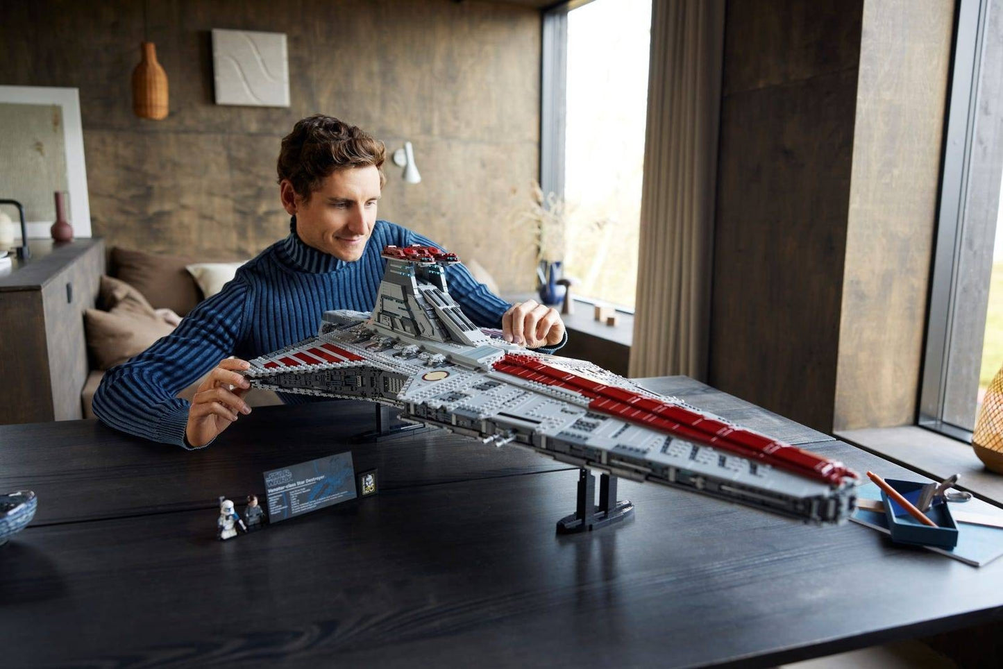 LEGO Star Wars 75367 Cruzador de Ataque da República Classe Venator para Presente de Aniversário, Natal, Ano Novo de Crianças (5374 Peças)