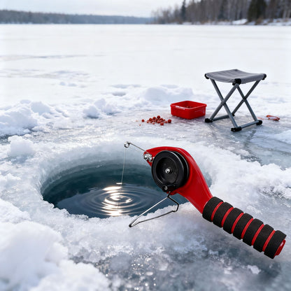 Mini Handheld Portable Ice Fishing Rod, Small Fishing Rod Fishing Equipment