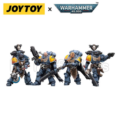 1/18 JOYTOY Action Figure 40K The Horus Heresy Space Wolves Figures And Mechas Logan Ghostwolf Anime Model Toy