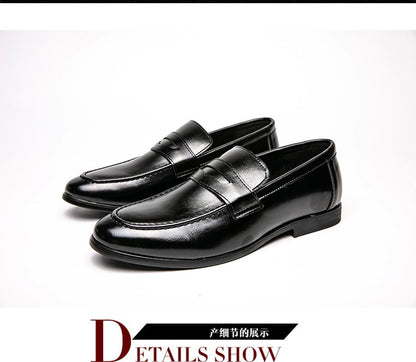 Men's Dress Shoes Classic Social Leather Shoes Men Large Size 78 Casual Business Leather Shoes Man Formal Leather Loafer For Men