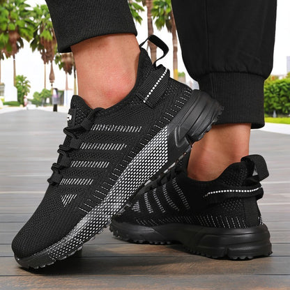 Novos Tênis Masculinos Sola Grossa Confortáveis Casuais Leves Respiráveis Sapatos de Corrida da Moda Luxuosos Tênis Masculino
