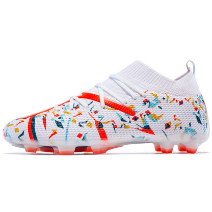 Mens Football Field Boots Ultralight Turf Indoor Society Training Soccer Shoes Cleats for Kids Sneakers TF/FG Football Shoes