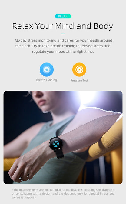 Mibro Lite Smartwatch Global Version 1.3Inch AMOLED HD Display IP68 Waterproof App Control Fitness Monitoring Bluetooth Watch