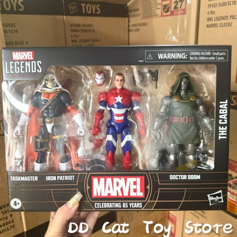 In Stock Original Marvel Legends 85th Anniversary Doctor Doom Iron Patriot Taskmaster Anime Action Figure Kids Toy Birthday Gift
