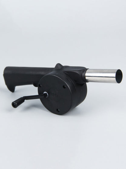 Barbecue Blower Small Manual Blower Combustion Aid Hand Cranked Hair Dryer Outdoor Barbecue Hair Dryer Barbecue Utensils