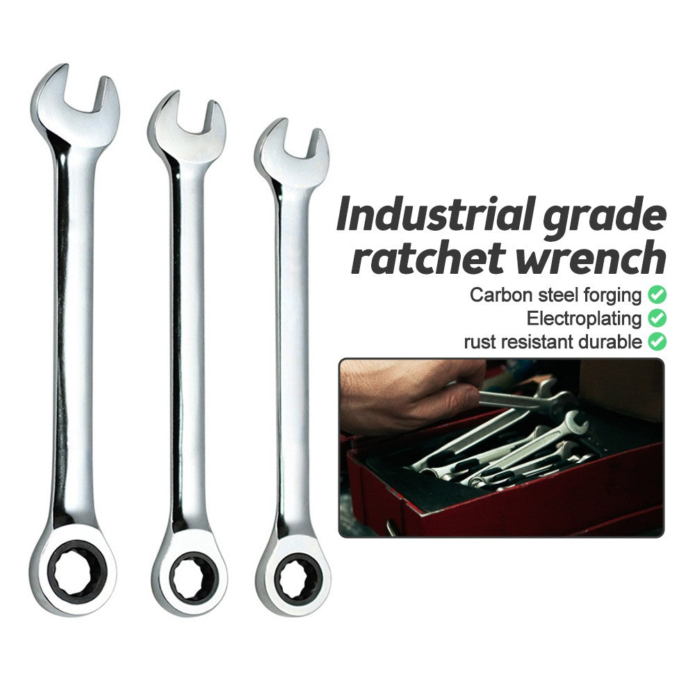 Chave Combinada Catraca Chaves de Boca Ferramenta de Anel de Engrenagem 6-7-8-9-10-11-12-13-14-15-16-17mm Chave Torx Universal Ferramentas de Reparo
