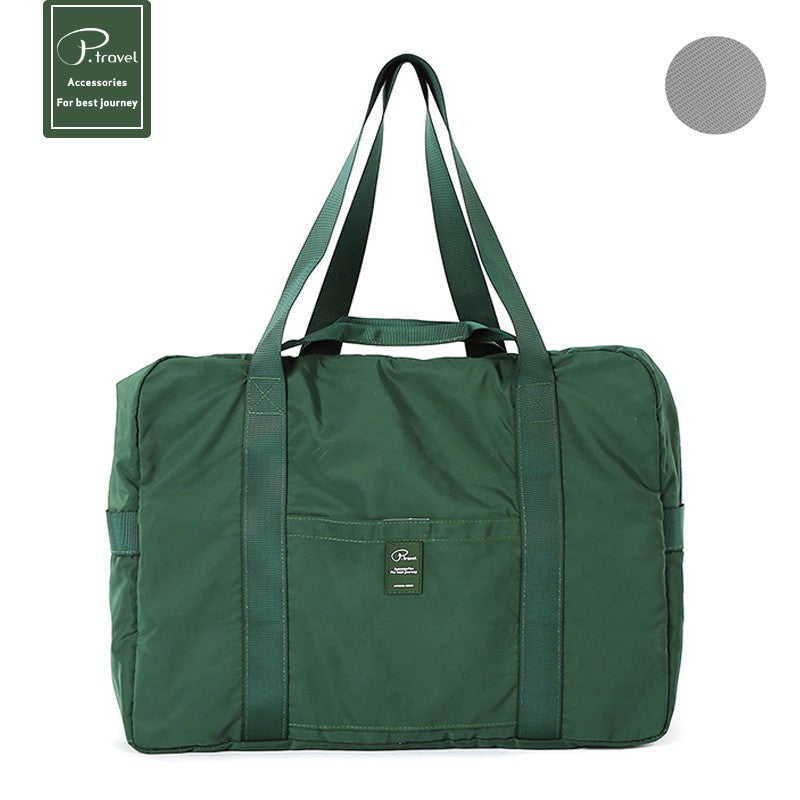 Waterproof Foldable Travel Duffle Bag Large Capacity Carry On Tote Luggage Storage Bag with Multiple Pockets